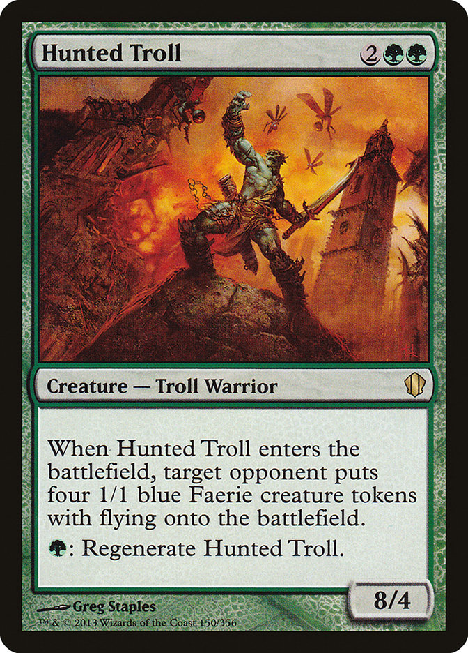 Hunted Troll [Commander 2013] | The Gaming-Verse