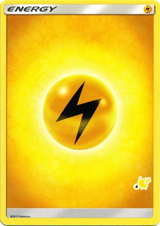 Lightning Energy (Pikachu Stamp #4) [Battle Academy 2020] | The Gaming-Verse