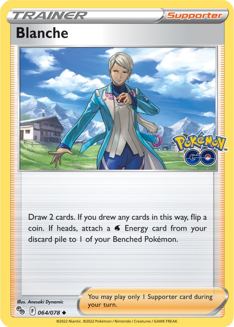 Blanche (064/078) [Pokémon GO] | The Gaming-Verse