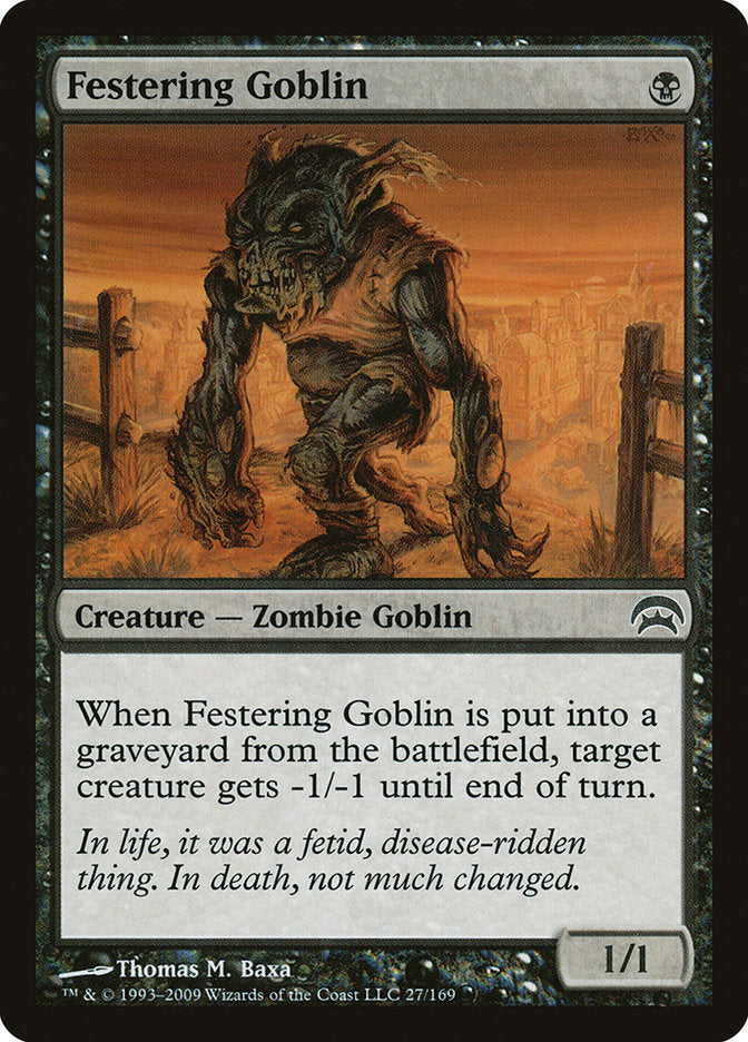 Festering Goblin [Planechase] | The Gaming-Verse