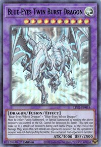 Blue-Eyes Twin Burst Dragon (Blue) [LDS2-EN019] Ultra Rare | The Gaming-Verse