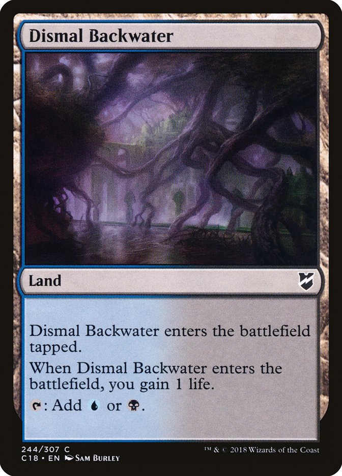 Dismal Backwater [Commander 2018] | The Gaming-Verse