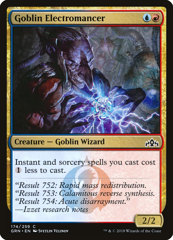 Goblin Electromancer [Guilds of Ravnica] | The Gaming-Verse
