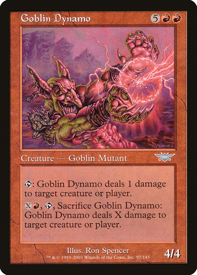 Goblin Dynamo [Legions] | The Gaming-Verse