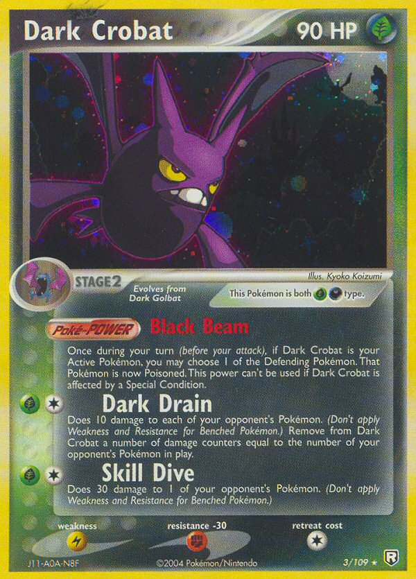 Dark Crobat (3/109) [EX: Team Rocket Returns] | The Gaming-Verse