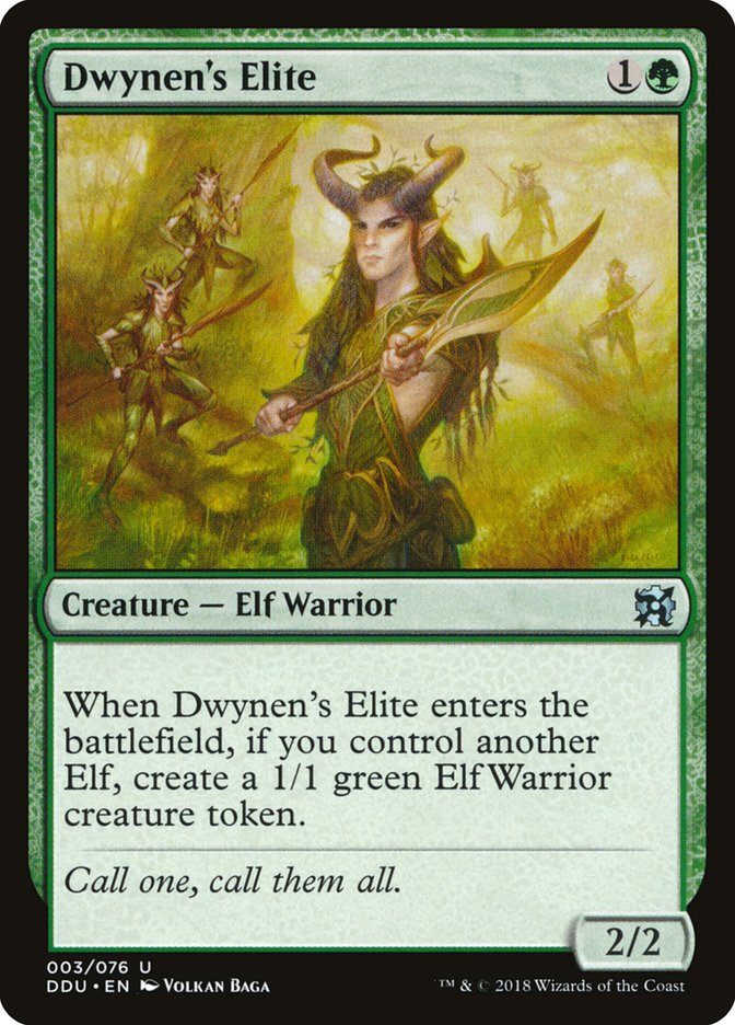 Dwynen's Elite [Duel Decks: Elves vs. Inventors] | The Gaming-Verse