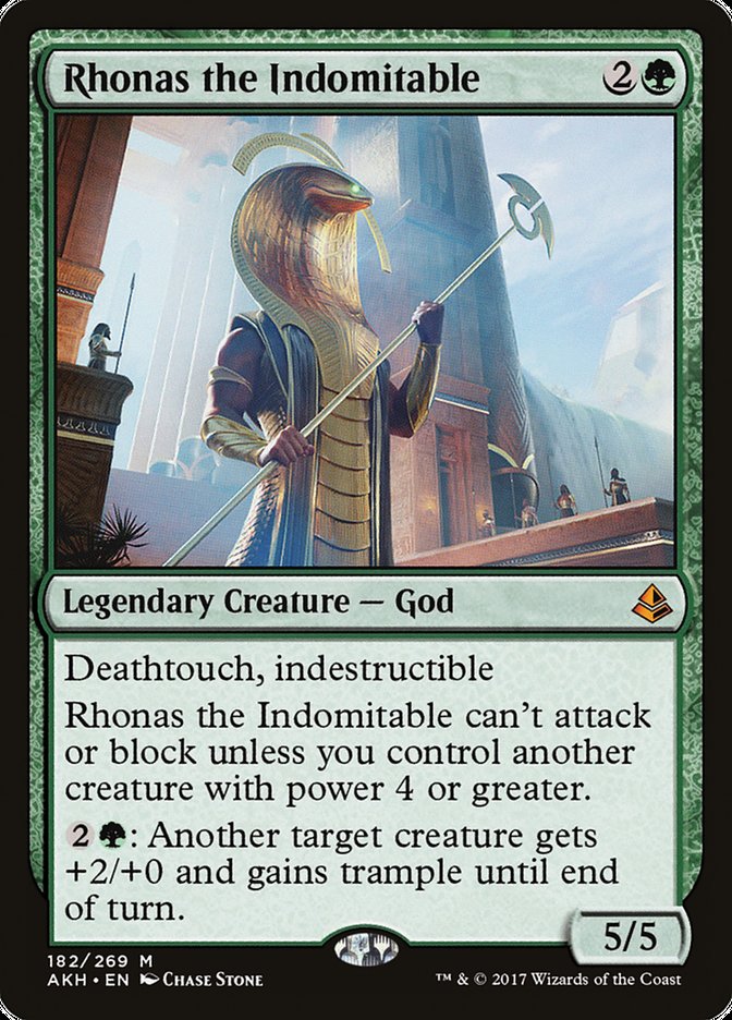 Rhonas the Indomitable [Amonkhet] | The Gaming-Verse