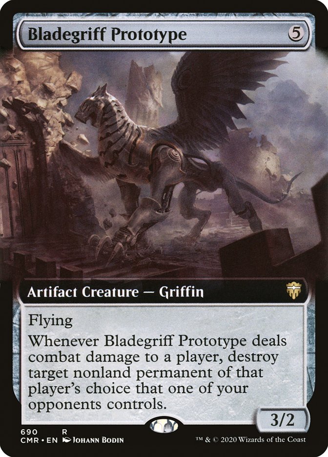 Bladegriff Prototype (Extended Art) [Commander Legends] | The Gaming-Verse