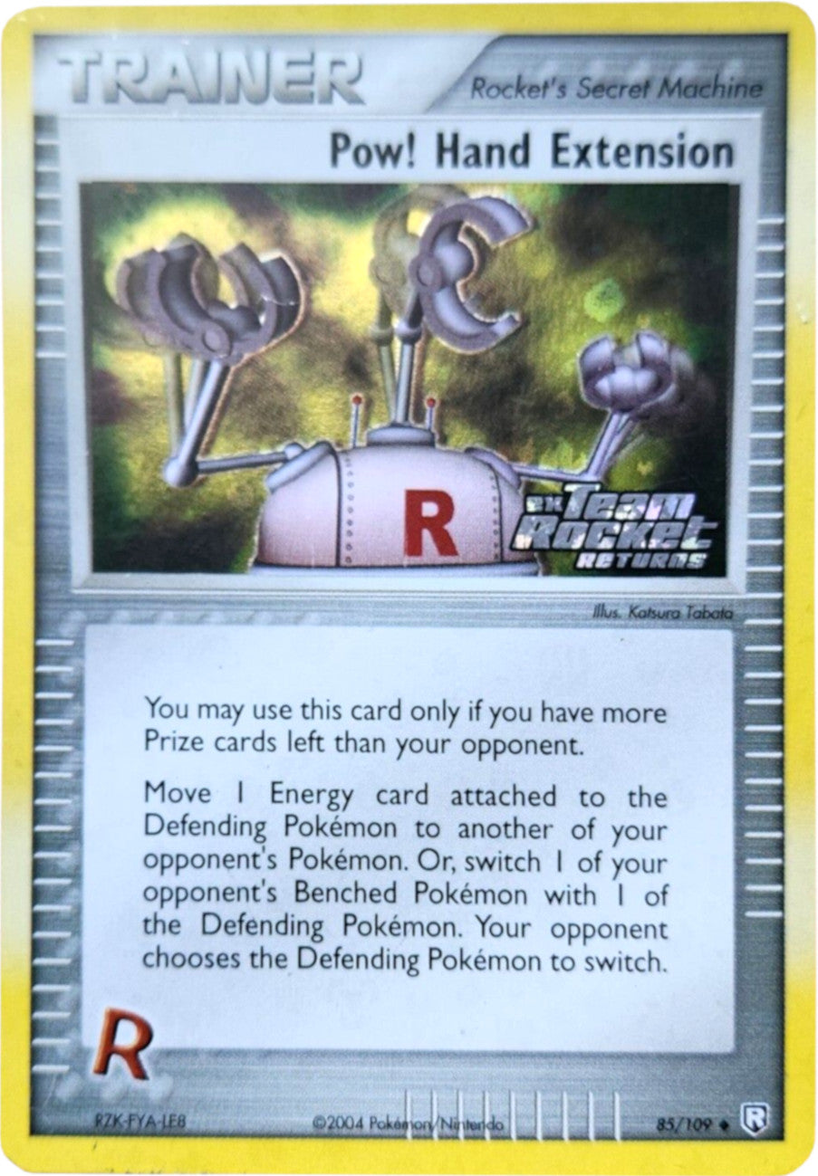 Pow! Hand Extension (85/109) (Stamped) [EX: Team Rocket Returns] | The Gaming-Verse