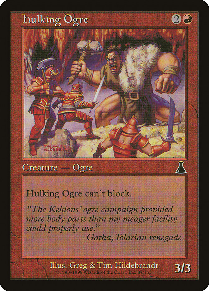 Hulking Ogre [Urza's Destiny] | The Gaming-Verse