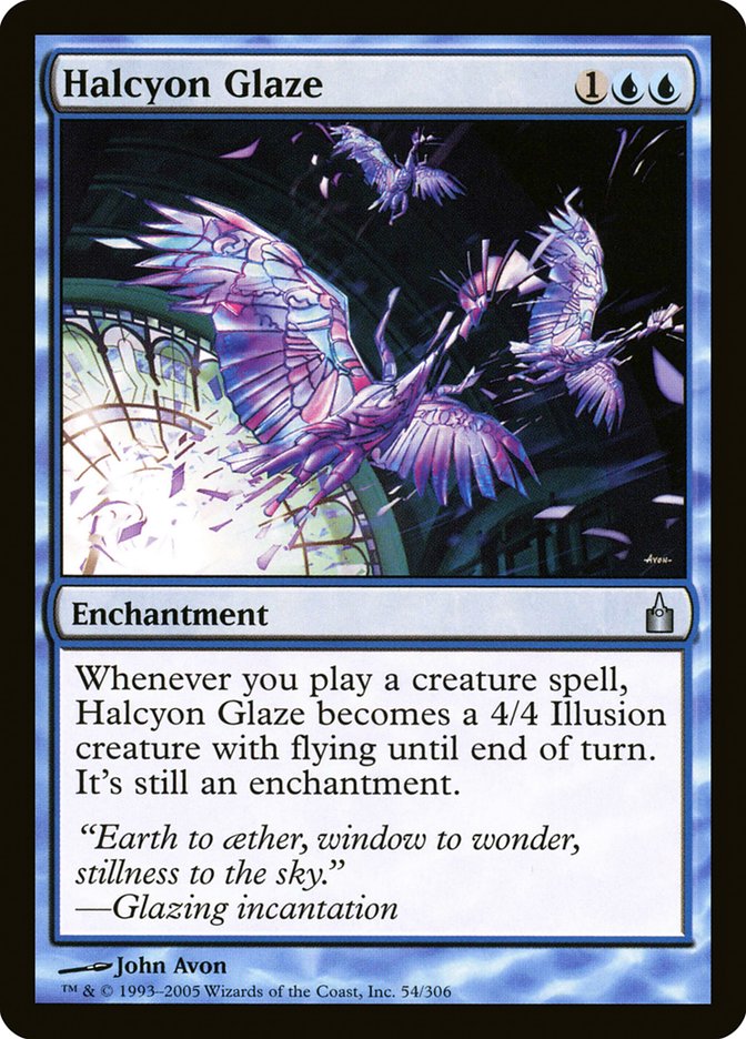 Halcyon Glaze [Ravnica: City of Guilds] | The Gaming-Verse