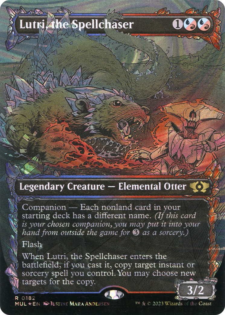 Lutri, the Spellchaser (Halo Foil) [Multiverse Legends] | The Gaming-Verse