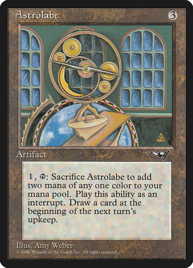 Astrolabe (Yellow Signature) [Alliances] | The Gaming-Verse