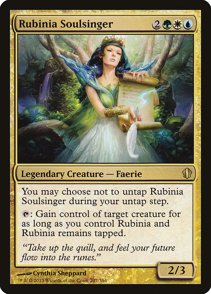 Rubinia Soulsinger [Commander 2013] | The Gaming-Verse