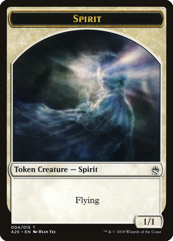 Spirit (004/015) [Masters 25 Tokens] | The Gaming-Verse