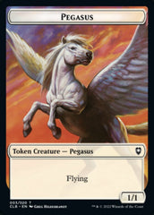 Treasure // Pegasus Double-sided Token [Commander Legends: Battle for Baldur's Gate Tokens] | The Gaming-Verse