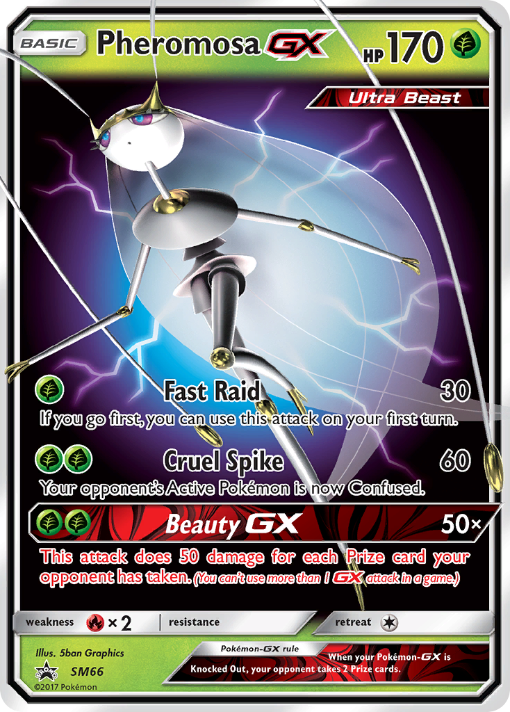 Pheromosa GX (SM66) [Sun & Moon: Black Star Promos] | The Gaming-Verse