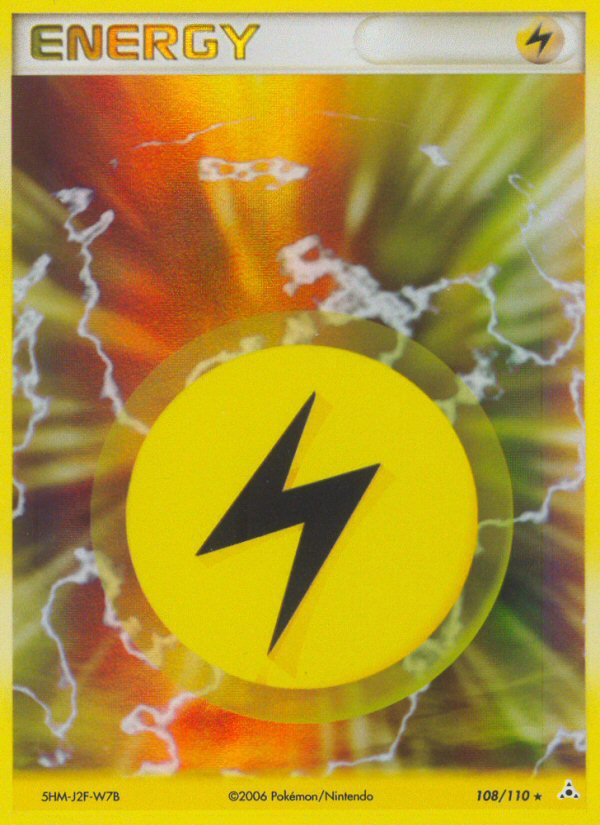 Lightning Energy (108/110) [EX: Holon Phantoms] | The Gaming-Verse