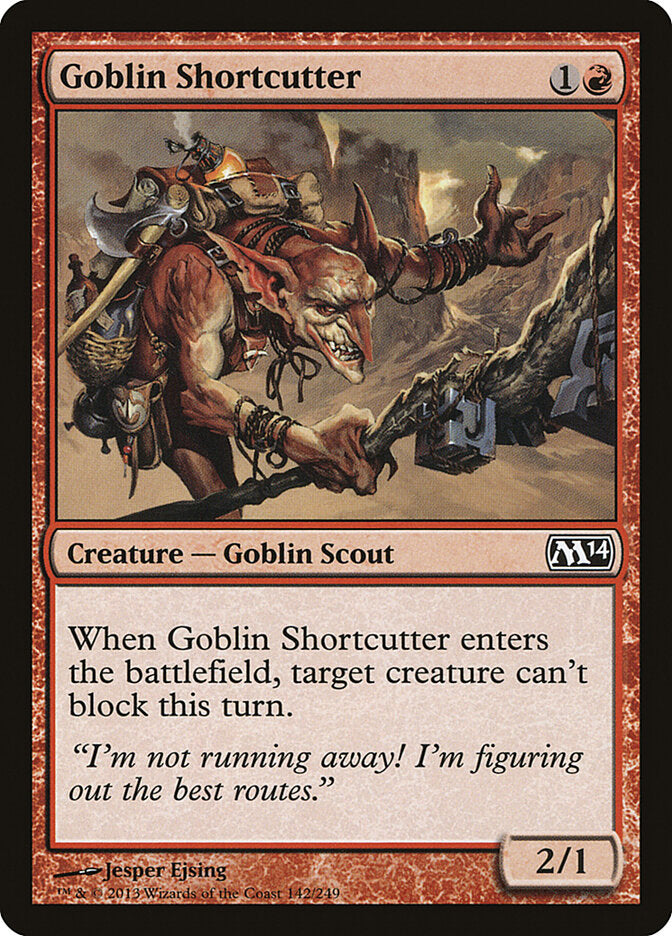 Goblin Shortcutter [Magic 2014] | The Gaming-Verse