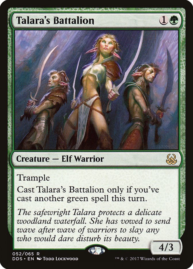 Talara's Battalion [Duel Decks: Mind vs. Might] | The Gaming-Verse