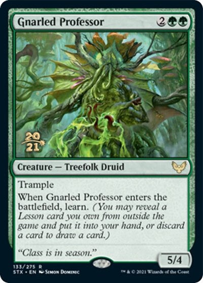 Gnarled Professor [Strixhaven: School of Mages Prerelease Promos] | The Gaming-Verse