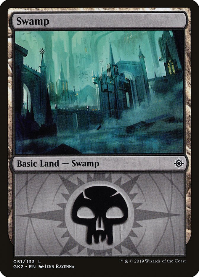 Swamp (51) [Ravnica Allegiance Guild Kit] | The Gaming-Verse