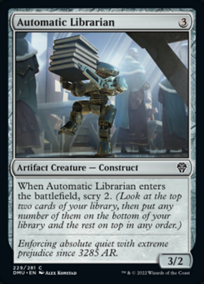 Automatic Librarian [Dominaria United] | The Gaming-Verse