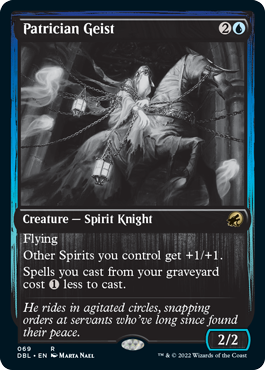 Patrician Geist [Innistrad: Double Feature] | The Gaming-Verse