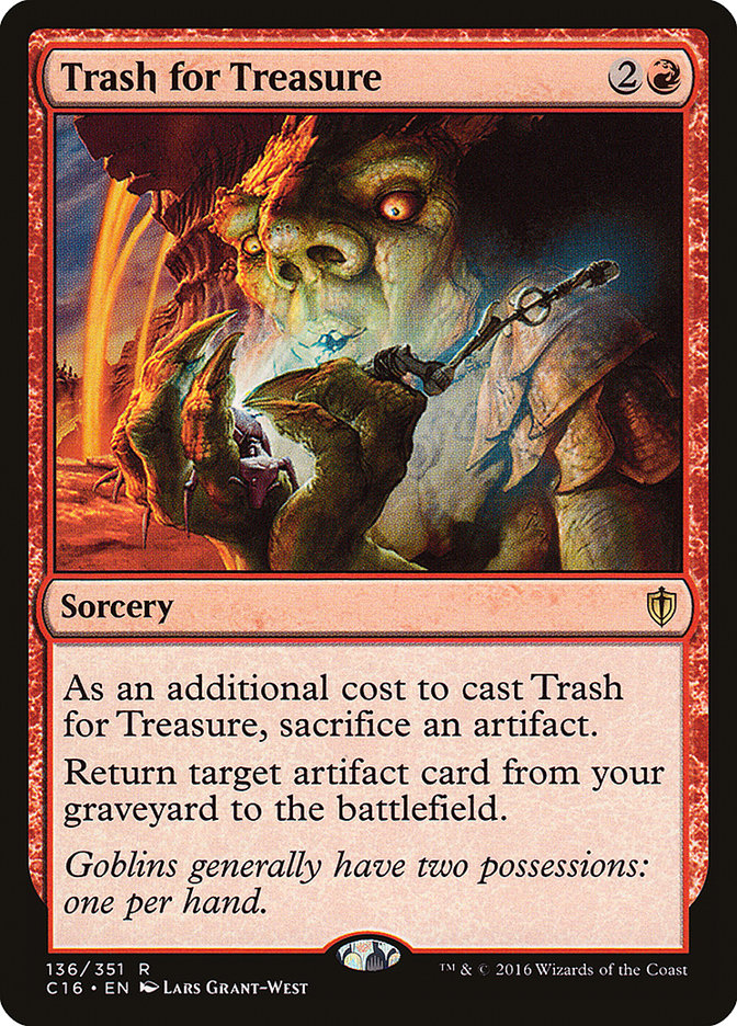 Trash for Treasure [Commander 2016] | The Gaming-Verse