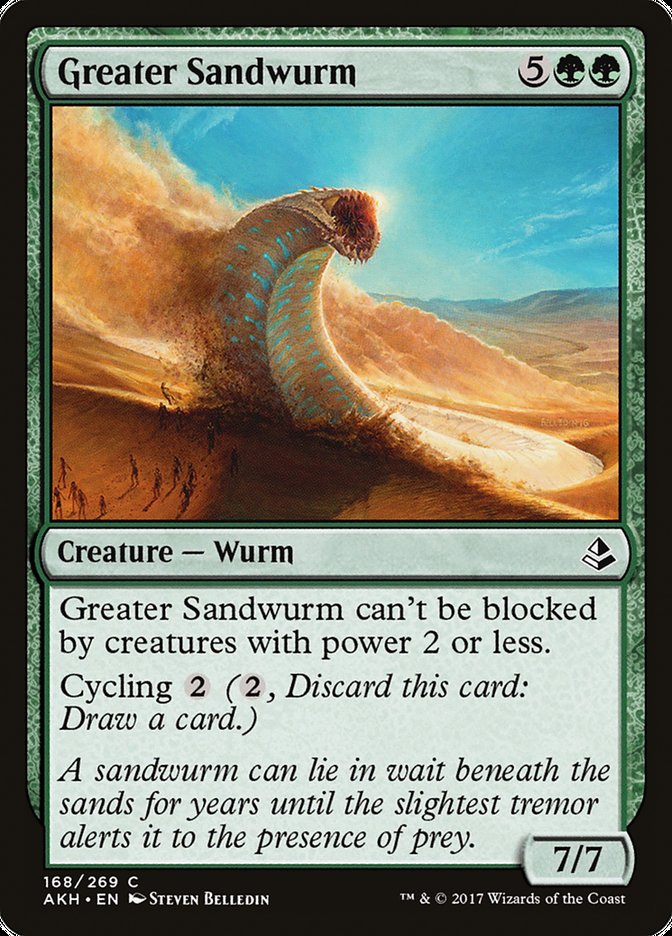 Greater Sandwurm [Amonkhet] | The Gaming-Verse