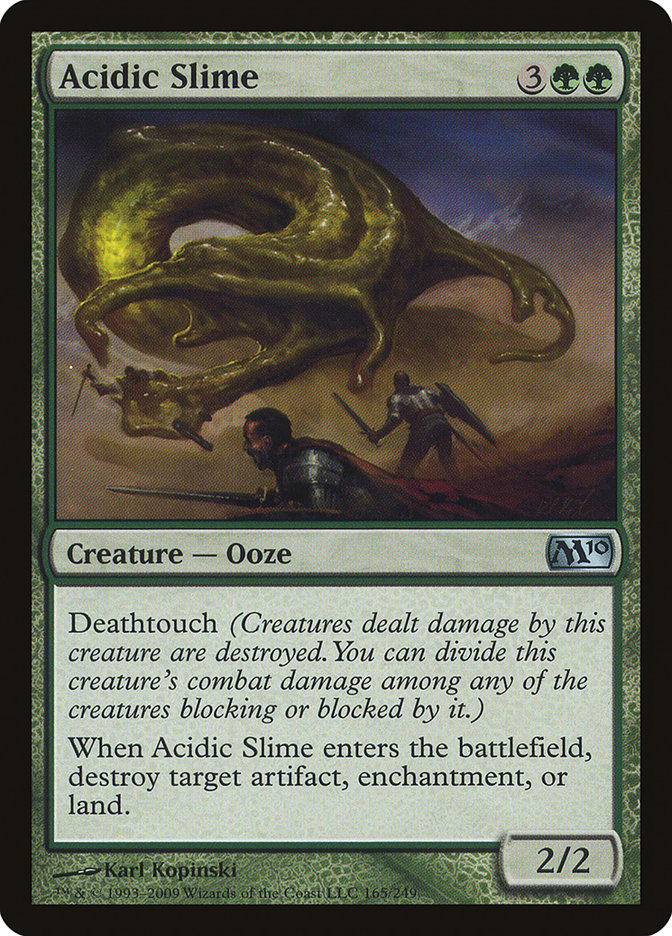 Acidic Slime [Magic 2010] | The Gaming-Verse