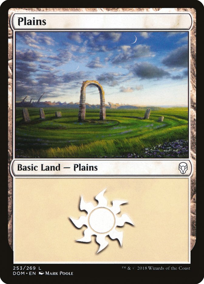 Plains (#253) [Dominaria] | The Gaming-Verse