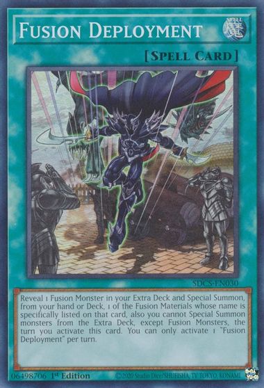 Fusion Deployment [SDCS-EN030] Super Rare | The Gaming-Verse