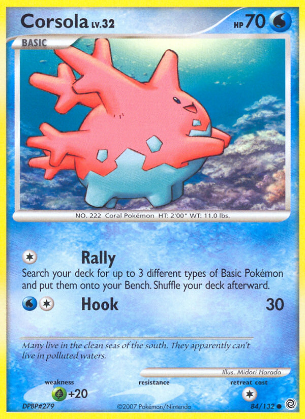 Corsola (84/132) [Diamond & Pearl: Secret Wonders] | The Gaming-Verse