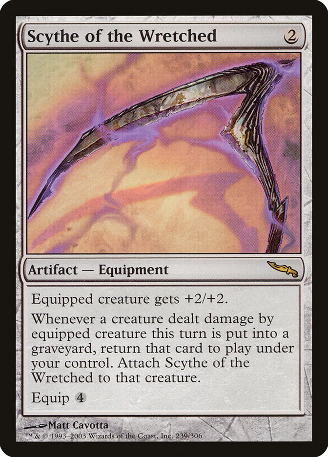 Scythe of the Wretched [Mirrodin] | The Gaming-Verse