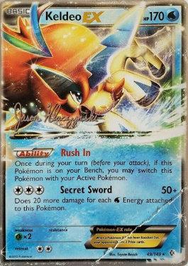 Keldeo EX (49/149) (Darkrai Deck - Jason Klaczynski) [World Championships 2013] | The Gaming-Verse