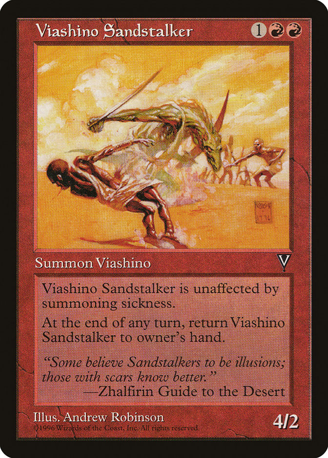 Viashino Sandstalker [Visions] | The Gaming-Verse