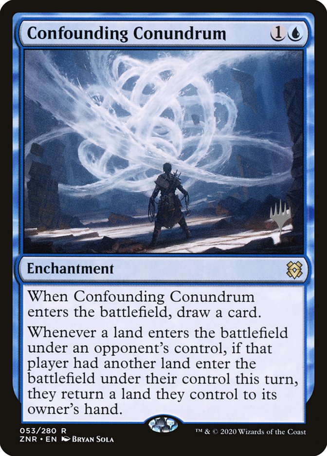 Confounding Conundrum (Promo Pack) [Zendikar Rising Promos] | The Gaming-Verse