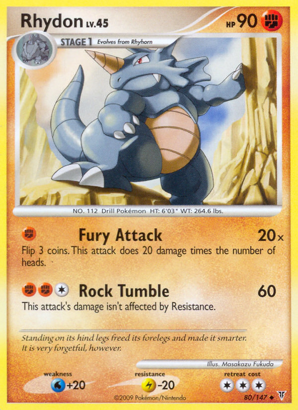 Rhydon (80/147) [Platinum: Supreme Victors] | The Gaming-Verse