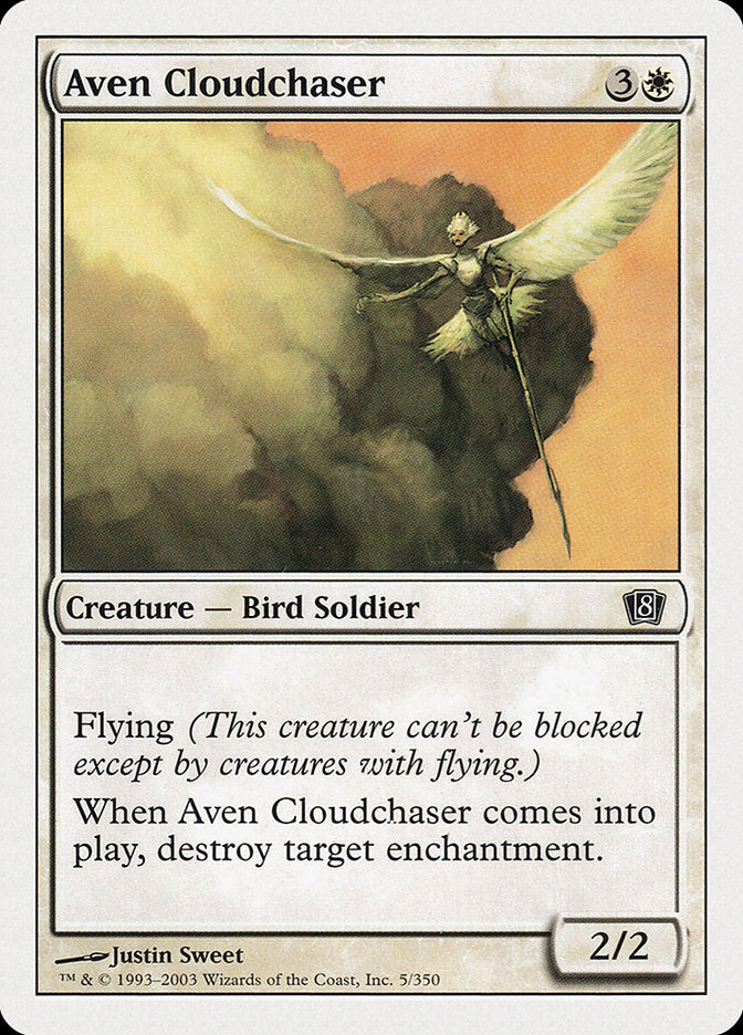 Aven Cloudchaser [Eighth Edition] | The Gaming-Verse