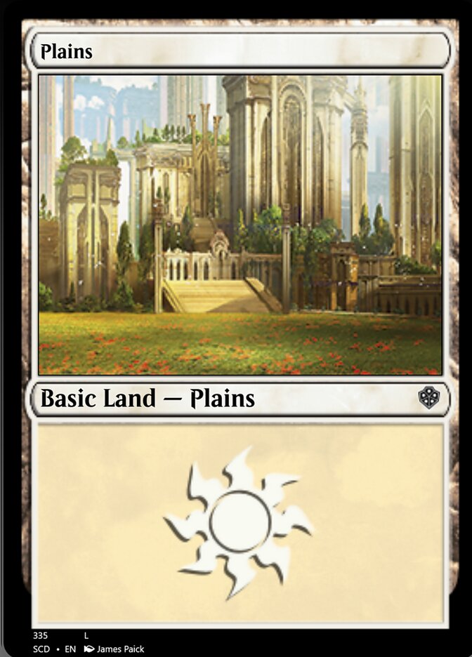 Plains (335) [Starter Commander Decks] | The Gaming-Verse