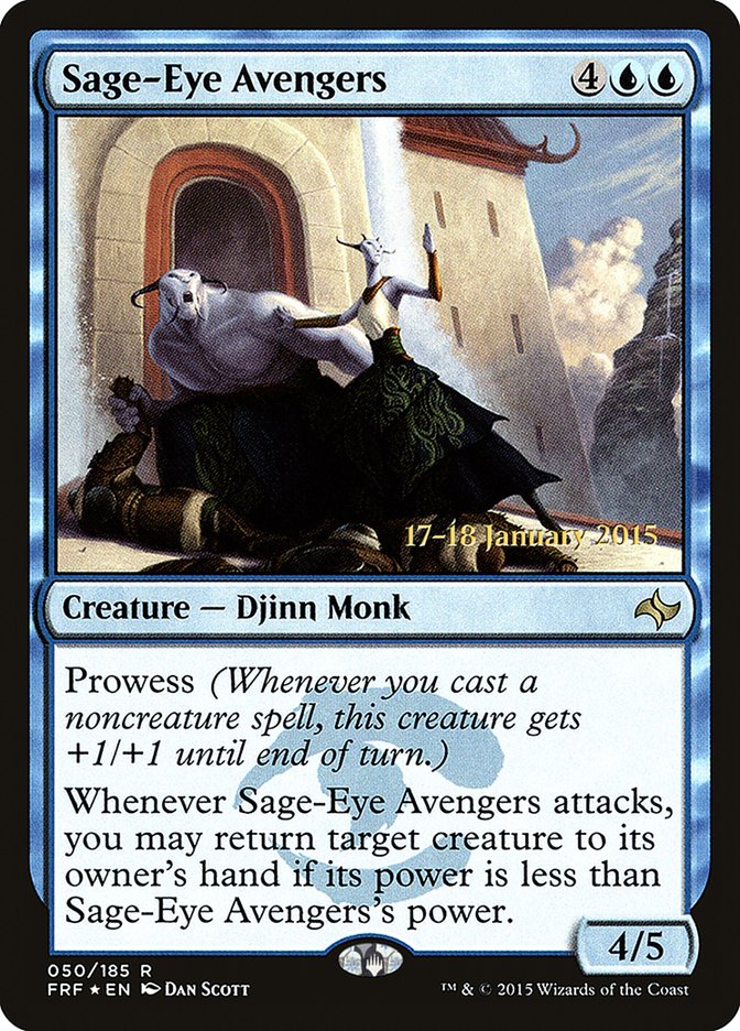 Sage-Eye Avengers  (Prerelease) [Fate Reforged Prerelease Promos] | The Gaming-Verse