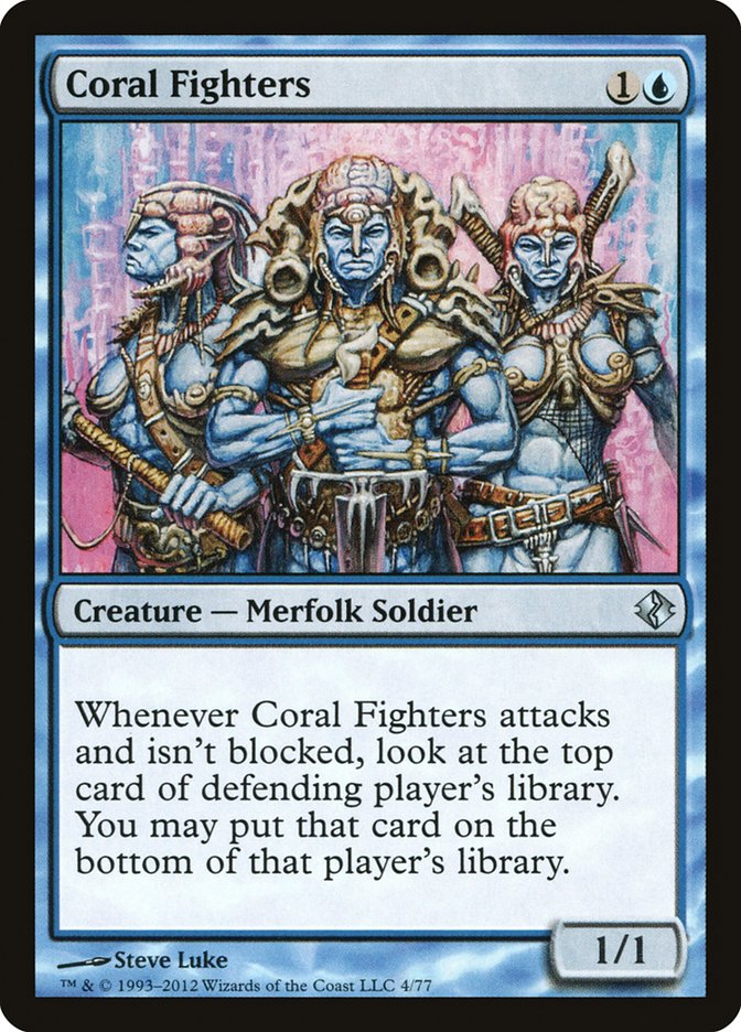 Coral Fighters [Duel Decks: Venser vs. Koth] | The Gaming-Verse