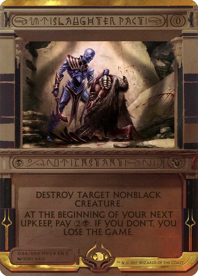 Slaughter Pact (Invocation) [Amonkhet Invocations] | The Gaming-Verse