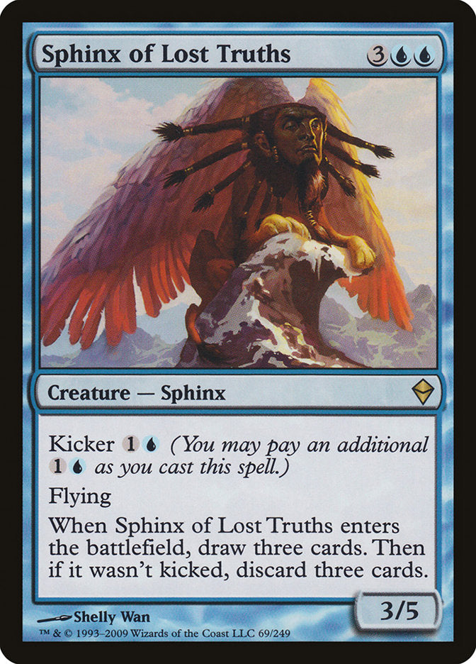 Sphinx of Lost Truths [Zendikar] | The Gaming-Verse
