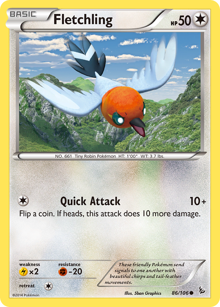 Fletchling (86/106) [XY: Flashfire] | The Gaming-Verse