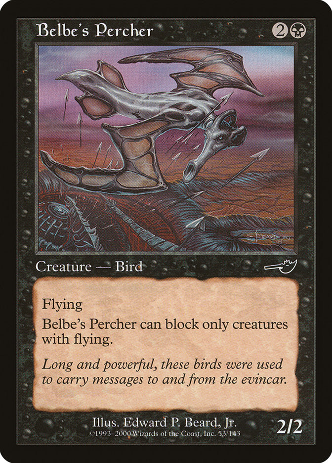 Belbe's Percher [Nemesis] | The Gaming-Verse