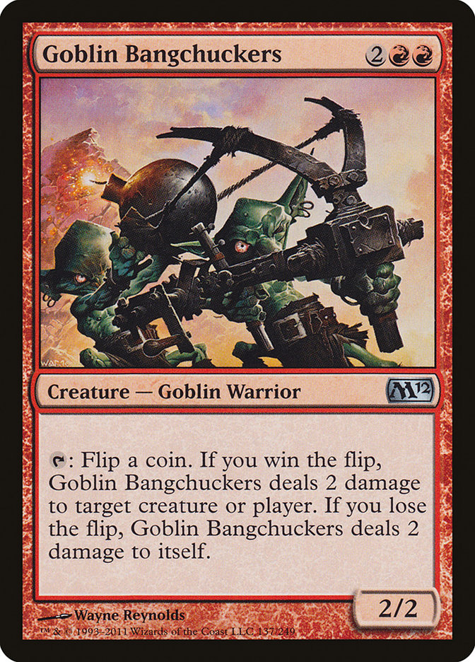 Goblin Bangchuckers [Magic 2012] | The Gaming-Verse