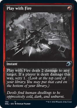 Play with Fire [Innistrad: Double Feature] | The Gaming-Verse