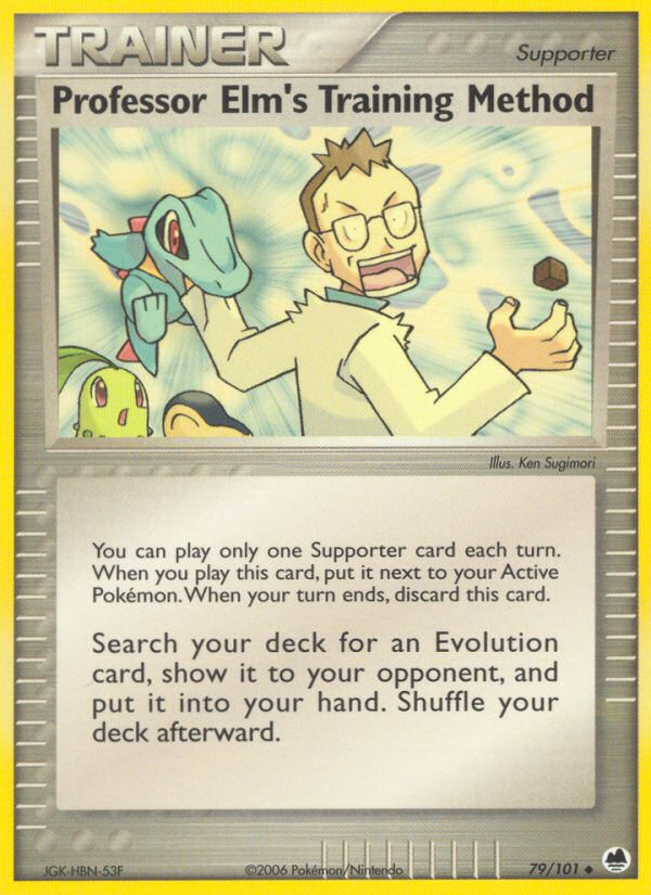 Professor Elm's Training Method (79/101) [EX: Dragon Frontiers] | The Gaming-Verse